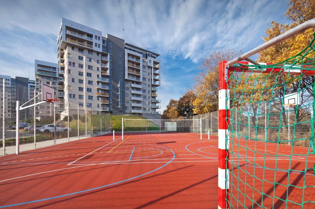 City Park Apartments Gdaňsk Exteriér fotografie